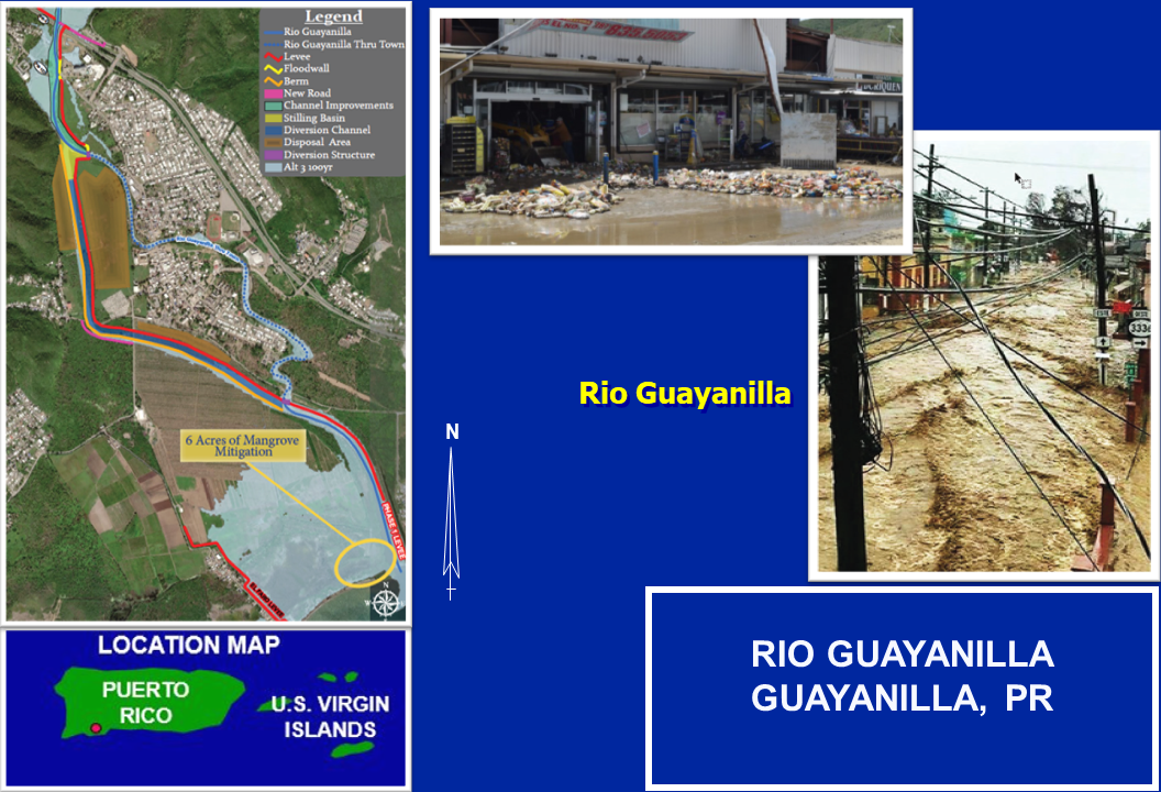 Click for full-sized Rio Guayanilla study area map